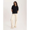 Ines de la Fressange Paris Dame Strikkevarer Svart XL,