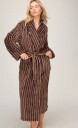 Hunkemöller Myk fleece badekåpe Brun