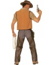 Brune Skinnimiterte Cowboy Chaps