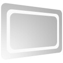 vidaXL Baderomsspeil med LED 60x40 cm