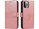 Magnetveske Til Samsung S24 Med Klaff Og Lommebok - Rosa
