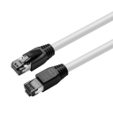 MicroConnect - Koblingskabel - RJ-45 (hann) til RJ-45 (hann) - 1.5 m - S/FTP - CAT 8.1 - halogenfri, uten hindringer - hvit