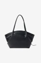 Gina Tricot - Skulderveske Large fold detail bag - Svart