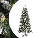  Kunstig juletre grønn 55 x 55 x 120 cm PVC og plast og stål