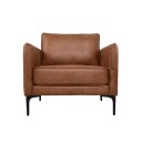 Lenestol HOME4YOU Sofia 106x40xh76 cm, Eik - brun