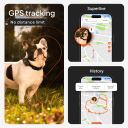 Weenect Gps-Tracker Xs For Hunder Uten Halsbånd Hvit Med Universelt Deksel
