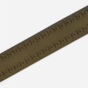 Paolo Vitale Leather Belt With Stitch - Military Grønn 100