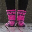Viking Garn 1508 02 Strømper Rosa