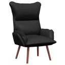  Avslappende stol Svart 69 x 74 x 93 cm Kunstlær