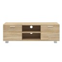 vidaXL TV-benk sonoma eik 120x40,5x35 cm konstruert tre