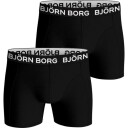 Björn Borg Men's Bamboo Cotton Blend Boxer 2-pack Multipack 1 S, Multipack 1