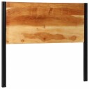 sengegavl 120 cm heltre akasie og jern
