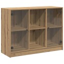 Skjenk artisan eik 102x37x75,5 cm konstruert tre 8721158602312