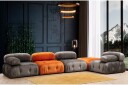 Belgin Fotskammelmodul 95 cm   Oransje