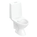 Porsgrund Glow 63 Toalett Rimfree Hvit / Dobbel Med Skruehull