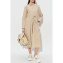 Moncler Dame Kjoler Beige 2XS,