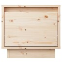 vidaXL Nattbord 35x34x32 cm heltre furu