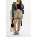 Rick Owens Dame Shorts Grå S,