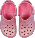 Crocs Classic Iridescent Glitter Cgt - Pink - 19/20