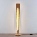 Lucande LED-gulvlampe Marija i gull