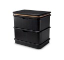 Costanzo nattbord charcoal grey