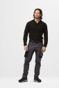 Snickers Workwear 6803 AllroundWork Servicebukse stretch, stålgrå/svart Stålgrå/Svart, Klær
