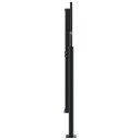  Uttrekkbar sidemarkise blå 140x1200 cm 4004806