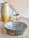 Bloomingville Hezha Bowl   Navy   Ø 28 CM