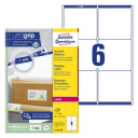 Avery-adresseetiketter med QuickPEEL™ og Ultragrip 99,1 x 93,1 mm 600-etiketter hvit SAV-L7166-100