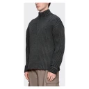 Rains Sapa Knit Half Zip   Grey   S
