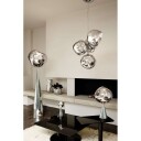 Tom Dixon Melt Cone Fat Bordlampe Silver/Silver
