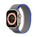 Dux Ducis YJ Nylonrem for Apple Watch 42/44/45/49mm Blå/Grå