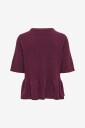 JDY   Genser Jdybrilliant Life S/S On Peplum Pul   Rød