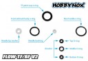 Hobbynox 002-23 FLOW-TF/BF V2 O-Ring Set