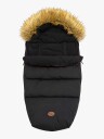 Mini Dreams Fleece Vognpose, Svart/Pels