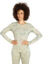 Icebreaker 200 Oasis LS Crewe W"s ashen/moss/td L