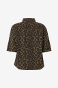 Zizzi Denimskjorte jLeona S/S Brun