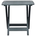 vidaXL Sammenleggbart hagebord grønn 79x72x70 cm plast