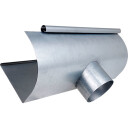 Plastmo Stål Plus arkitekttut 14" x 90mm steel 140x117x90 mm