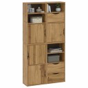  Sideskap 4 stk ODDA 40x24x79 cm heltre furu