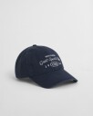 GANT Graphic Cotton Twill Cap Navy ONE SIZE