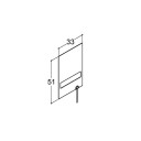 Dansani Mido+ Classic Varmeplate 300x500mm