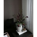 101 Copenhagen   Bloom Slim Vase Mini Bone Hvit Lampemesteren