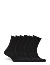 Polo Ralph Lauren Embroidered Pony Crew Sock 6-Pack - Black - 38-42