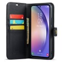 Samsung Galaxy A54 5G DG.Ming 2-i-1 Avtakbart Lommebok-deksel I Lær Svart