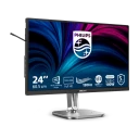 Philips 24B2U4301 24" Full HD IPS Monitor med USB-C og Høyttalere