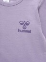 Hummel Mino body til baby - lavender gray