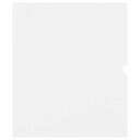 vidaXL Servantskap hvit 100x38,5x45 cm sponplate