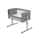 Joie  Roomie Bedside Crib  Grey Flannel