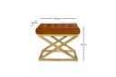 Gillie Sittepuff 40 cm   Gull/Brun